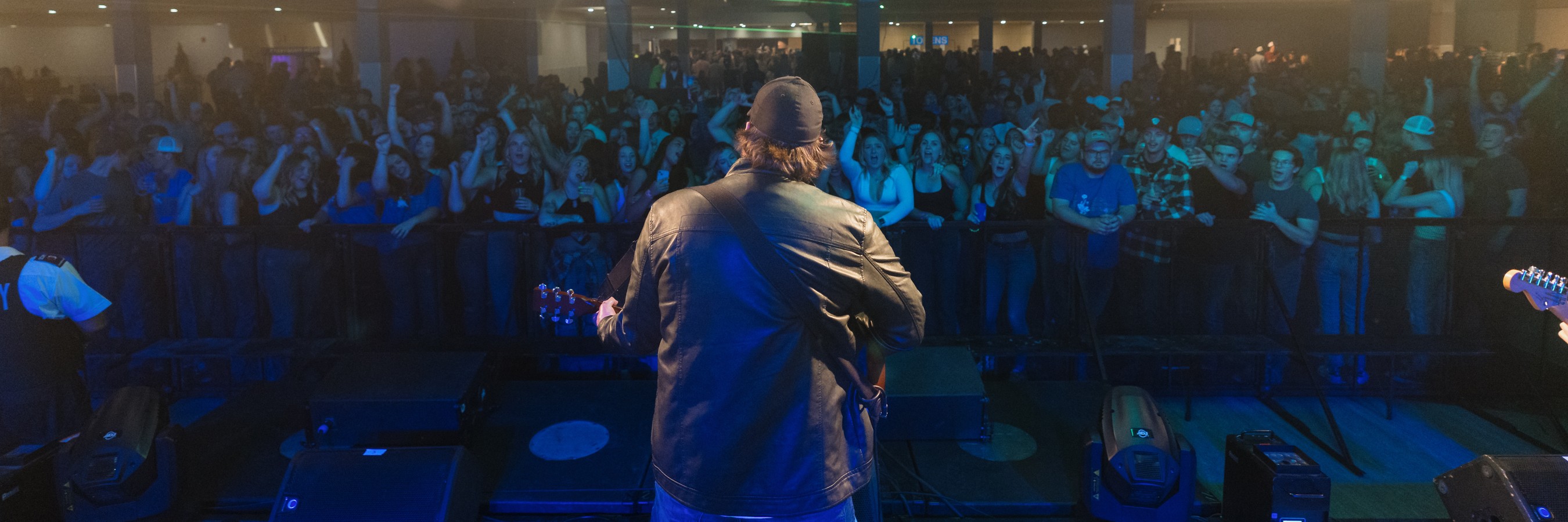 Adam Johnson performing